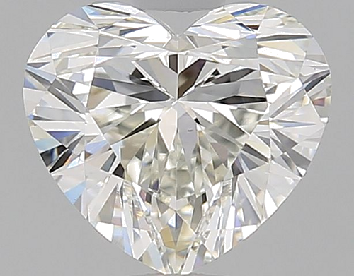 0.91 carat J-VS1 Natūralus Heart Deimantas (1)
