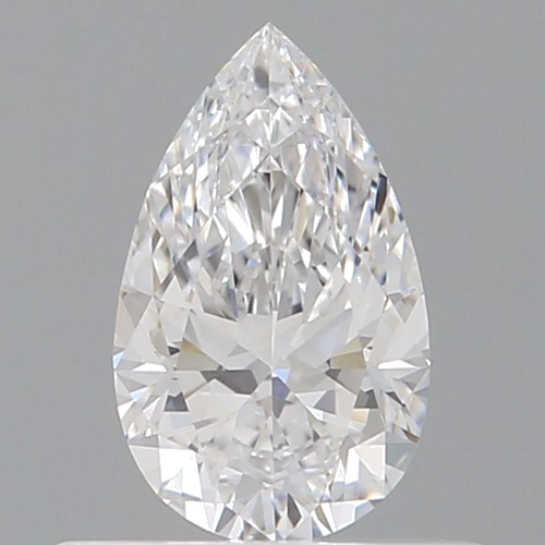 0.42 carat D-IF Natūralus Pear Deimantas (1)