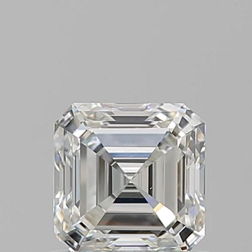 0.9 carat H-VS1 Natūralus Asscher Deimantas (1)