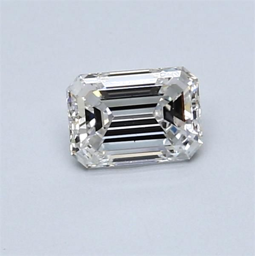 0.51 carat F-VVS2 Natūralus Emerald Deimantas (1)