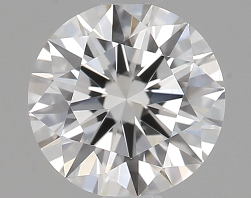 0.42 carat F-VVS1 Excellent cut Natūralus Round Deimantas (1)