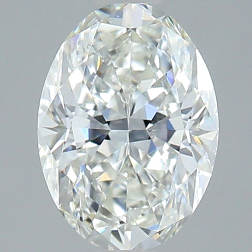 0.9 carat G-SI1 Natūralus Oval Deimantas (1)