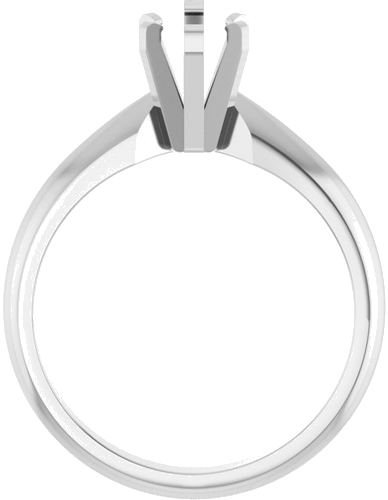 Sužadėtuvių Žiedas „Knife-Edge Solitaire“ 14k white gold Pear 8mm x 5mm (2)