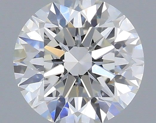 0.32 carat F-VVS1 Excellent cut Natūralus Round Deimantas (1)