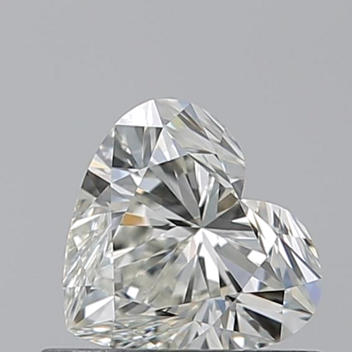 0.6 carat J-VVS1 Natūralus Heart Deimantas (1)