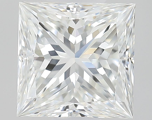 0.61 carat G-VS1 Natūralus Princess Deimantas (1)