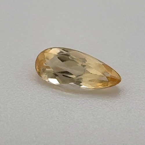 0.485 carat YELLOW Pear Topaz (1)