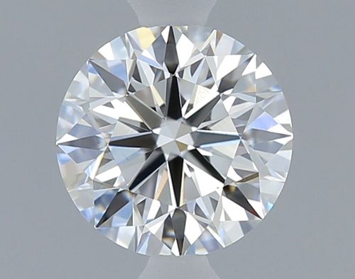 0.58 carat H-IF Excellent cut Natūralus Round Deimantas (1)