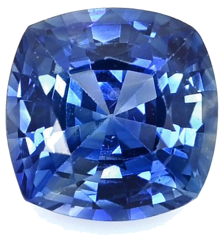 0.67 carat BLUE Cushion Safyras (1)