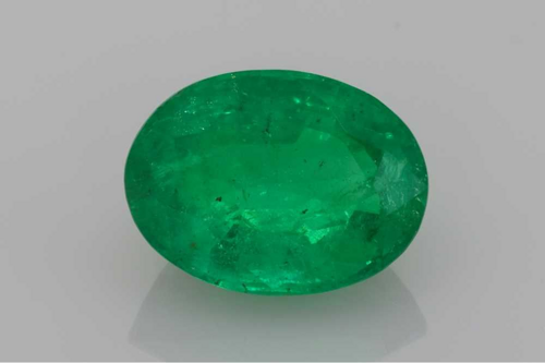 4.93 carat GREEN Oval Smaragdas (1)