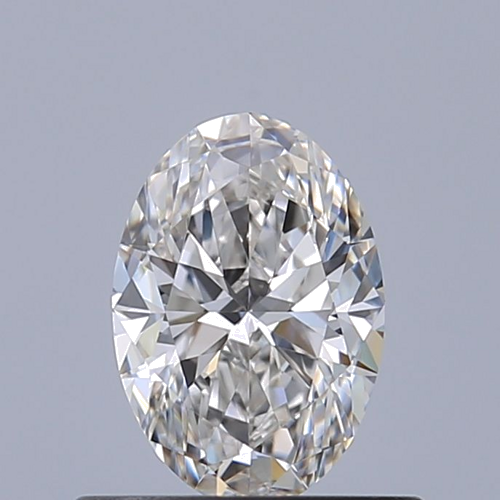 0.53 carat F-VVS2 Natūralus Oval Deimantas (1)