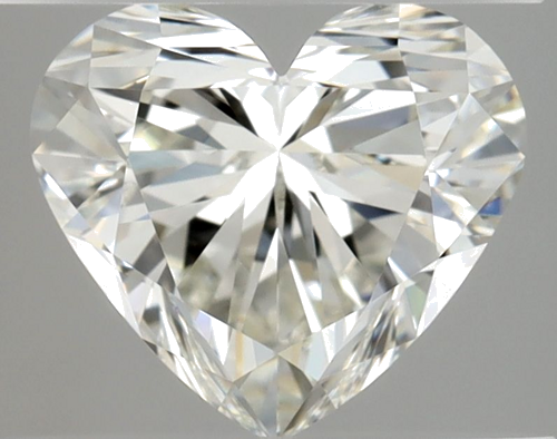 1.54 carat J-VVS2 Natūralus Heart Deimantas (1)