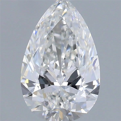 0.51 carat G-SI1 Natūralus Pear Deimantas (1)