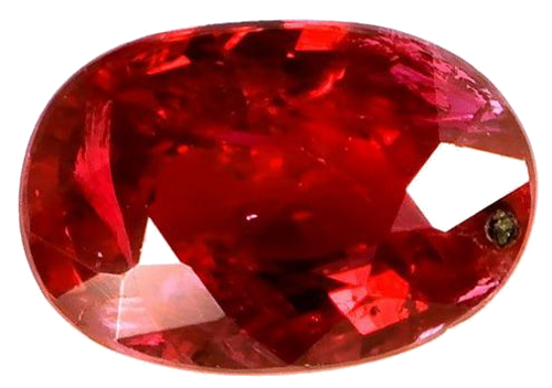 0.55 carat RED Oval Rubinas (1)
