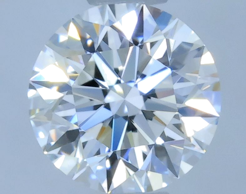 0.5 carat F-VVS2 Excellent cut Natūralus Round Deimantas (1)