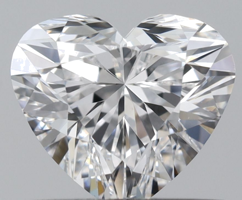 0.6 carat E-VS1 Natūralus Heart Deimantas (1)