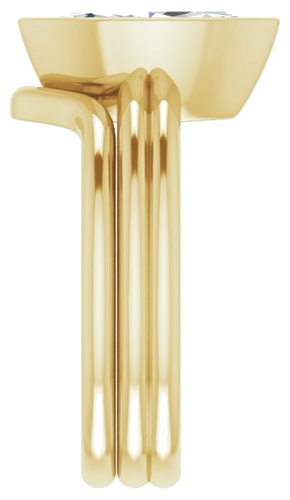 14K Yellow 12x6 mm Marquise Engagement Ring Mounting (9)