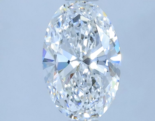 0.7 carat E-VVS2 Natūralus Oval Deimantas (1)