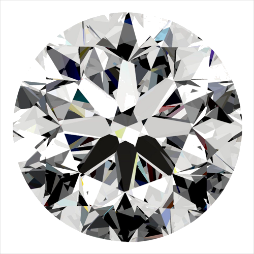 0.4 carat G-VS1 Very Good cut Natūralus Round Deimantas (1)