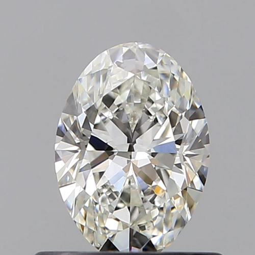 0.6 carat H-VVS2 Natūralus Oval Deimantas (1)
