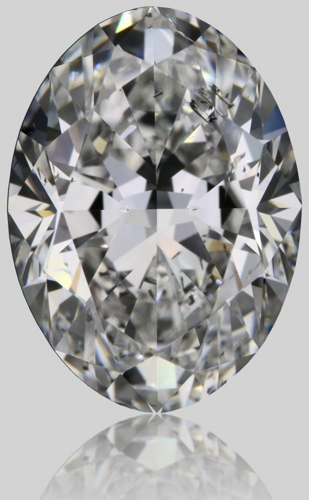 2.01 carat E-SI2 Natūralus Oval Deimantas (1)