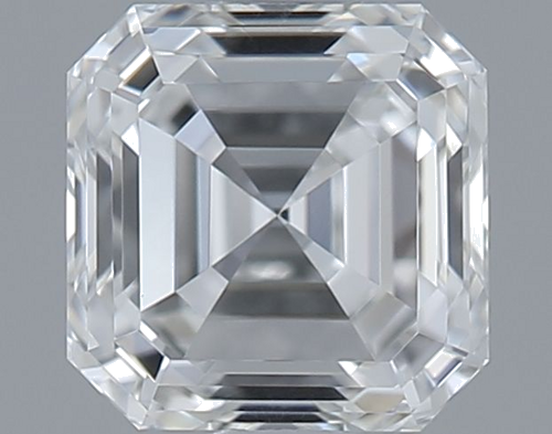 0.5 carat G-VVS1 Natūralus Asscher Deimantas (1)