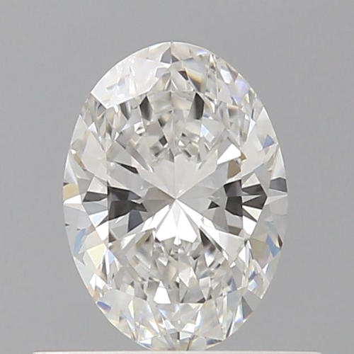 0.55 carat F-VVS2 Natūralus Oval Deimantas (1)