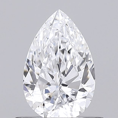 0.52 carat D-VS2 Natūralus Pear Deimantas (1)