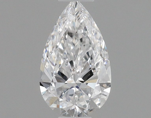 0.33 carat D-VVS1 Natūralus Pear Deimantas (1)