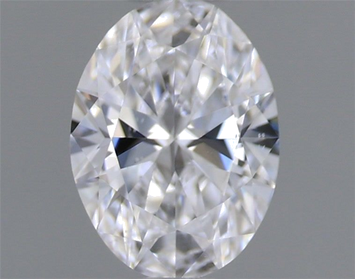 0.35 carat D-SI1 Natūralus Oval Deimantas (1)