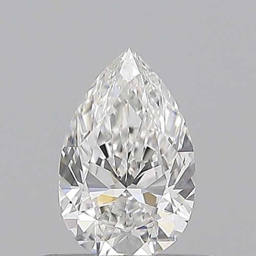 0.55 carat E-VVS2 Natūralus Pear Deimantas (1)