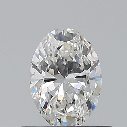 0.5 carat F-VVS1 Natūralus Oval Deimantas (1)