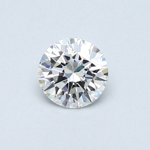 0.35 carat D-SI1 Very Good cut Natūralus Round Deimantas (1)
