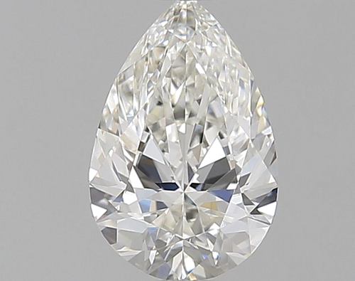 0.52 carat H-VVS2 Natūralus Pear Deimantas (1)