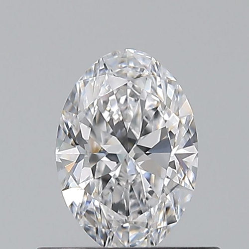 0.5 carat D-VVS1 Natūralus Oval Deimantas (1)