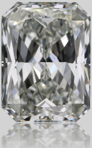 0.35 carat J-VS1 Natūralus Radiant Deimantas (1)