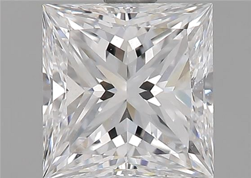 1.5 carat D-VS2 Natūralus Princess Deimantas (1)