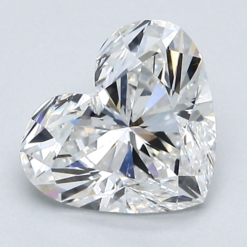 1.71 carat G-SI2 Natūralus Heart Deimantas (1)
