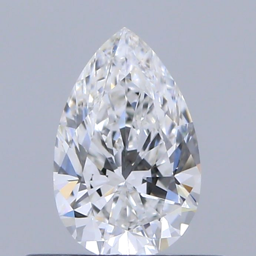 0.4 carat E-VVS2 Natūralus Pear Deimantas (1)