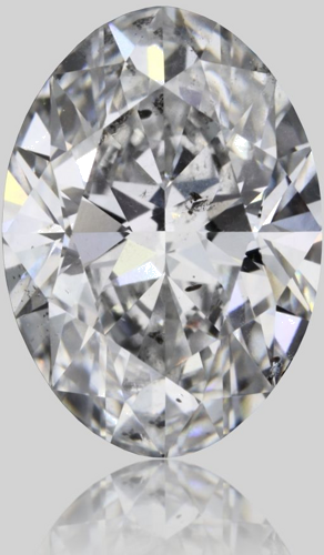 1.51 carat D-SI2 Natūralus Oval Deimantas (1)