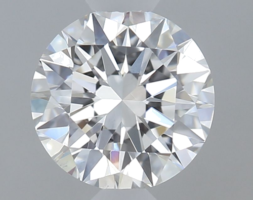 0.5 carat F-VVS1 Excellent cut Natūralus Round Deimantas (1)
