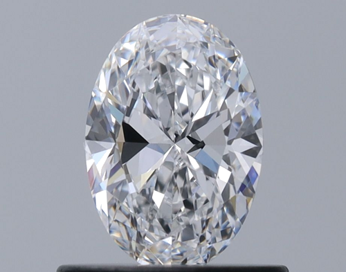 0.55 carat D-VVS2 Natūralus Oval Deimantas (1)