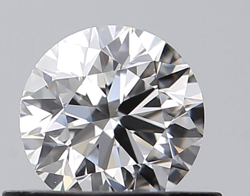 0.5 carat F-VVS2 Excellent cut Natūralus Round Deimantas (1)