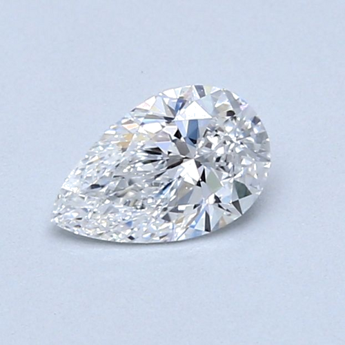 0.51 carat D-VS2 Natūralus Pear Deimantas (1)