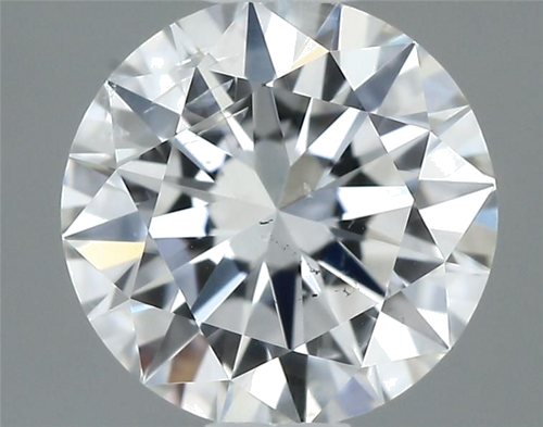 0.4 carat D-SI2 Excellent cut Natūralus Round Deimantas (1)