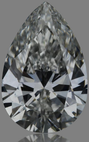 0.4 carat F-VVS1 Natūralus Pear Deimantas (1)