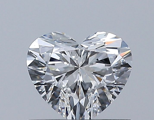 0.52 carat E-VS1 Natūralus Heart Deimantas (1)