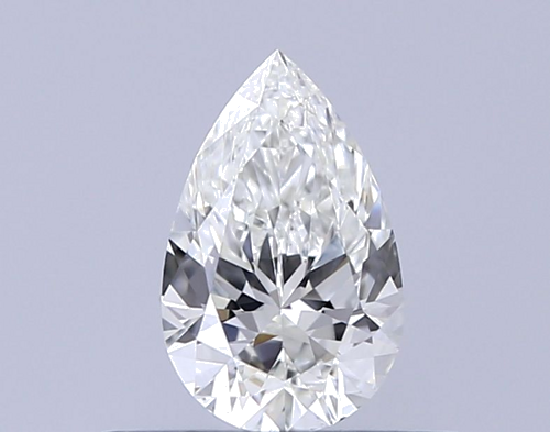 0.41 carat I-SI1 Natūralus Pear Deimantas (1)