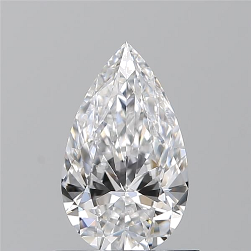 0.8 carat D-VS1 Natūralus Pear Deimantas (1)