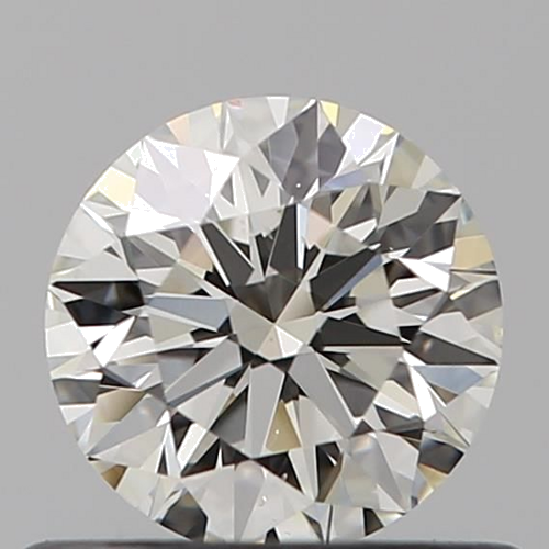 0.5 carat I-VS2 Excellent cut Natūralus Round Deimantas (1)